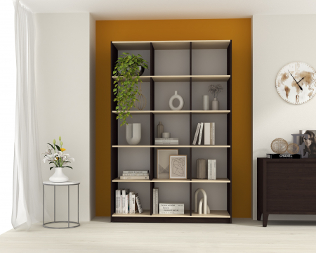MOBILIER LIVING - Dulap KSC 3 ro Wenge+Mesteacan