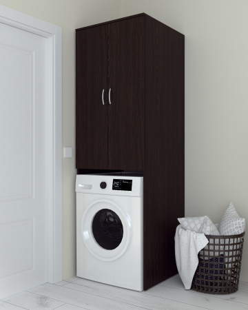 Dulap - Dulap MS 2U Polite, 65x60x199 cm, Wenge