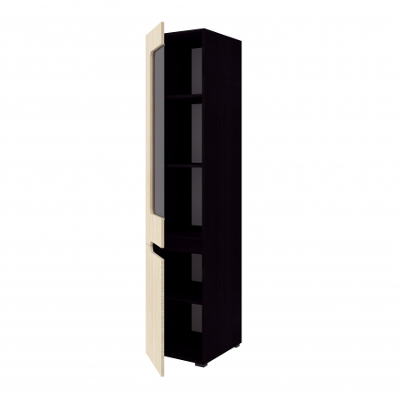 Dulap STIL-24 ST, 40x46x195 cm Wenge+Mesteacan [4]