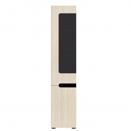 Dulap STIL-24 ST, 40x46x195 cm Wenge+Mesteacan [2]