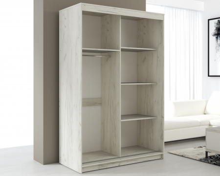 Dulap UC MP2, 130x60x200 cm, Stejar K001 [5]
