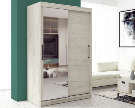 Dulapuri dormitor - Dulap UC MP2, 130x60x200 cm, Stejar K001