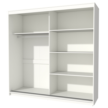 Dulap UC MP3, 180x60x200 cm, Alb [5]