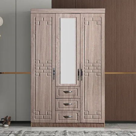 MOBILIER LIVING - Dulap ZQW 010 MDF - 3U+3S, 150x50x200 cm