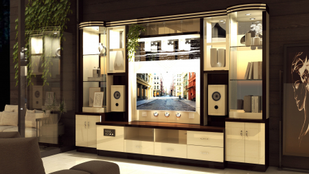 LIVING 8878 MDF, 315X50X220CM [1]