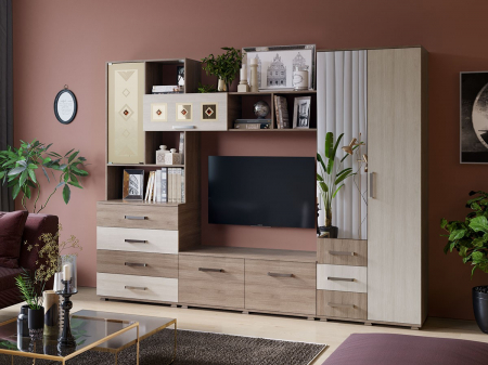 Living Set - Living Bella 1(2u) Frasin 280X47X212 cm