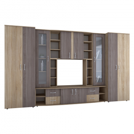 Living Cristina 340X53X200 Sonoma + Truffe [1]