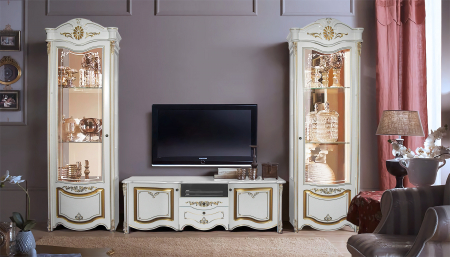 Living Set - Living Julia Ivory Alb 323X50X227 cm