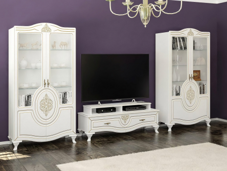 MOBILIER LIVING - Living Milan Alb Mat