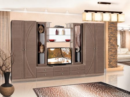 Living Set - Living Omega Ciocolata 340x50x231 cm