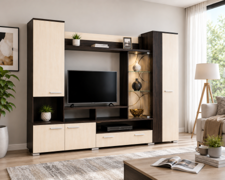 Living Siena Wenge Mesteacan  260x41x194 cm