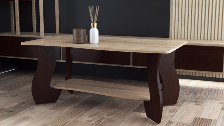 MIC MOBILIER - Masa Cafea Granada Nuc+Sonoma