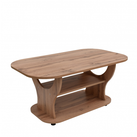 Masuta cafea - Masa Cafea Topaz, Nuc Deschis