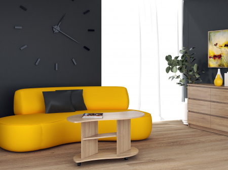 MOBILIER LIVING - Masa De Cafea Viraj Ro,110x60x54 cm, Sonoma