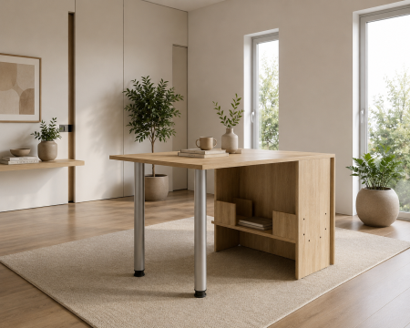 Mese - Masa plianta lux Sonoma Ro 170x81x74 cm