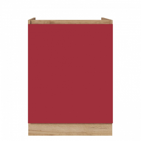 Masca chiuveta Chelsea, 60-1u, Stejar K003 + Acril Rosu [2]