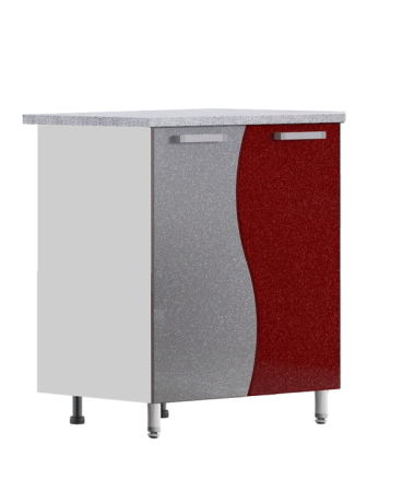 MOBILIER LIVING - Masca chiuveta CIP S MDF , 80x47/60x82/85cm, sonoma / trufe