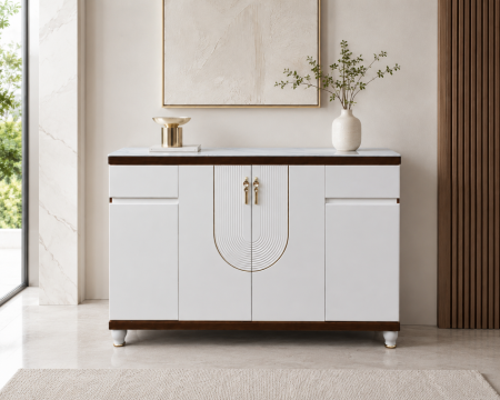 Pantofare - Pantofar MDF Linea  crem deschis 160x33x99 cm
