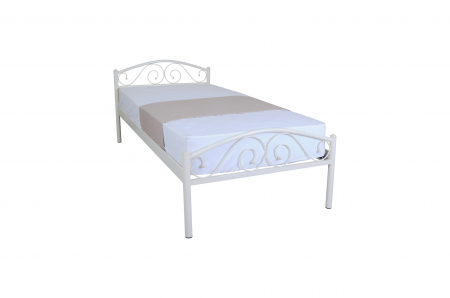 MOBILIER DORMITOR - Pat Metalic Alice Lux, 90x200 cm - Bej