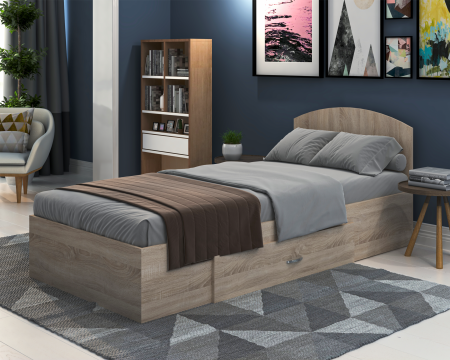 Paturi - Pat Mijloc 90 Sonoma