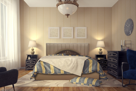 MOBILIER DORMITOR - Pat Mijloc Tapitat Charm 5