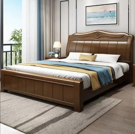 MOBILIER DORMITOR - Pat MU11, 160x200cm, Nuc