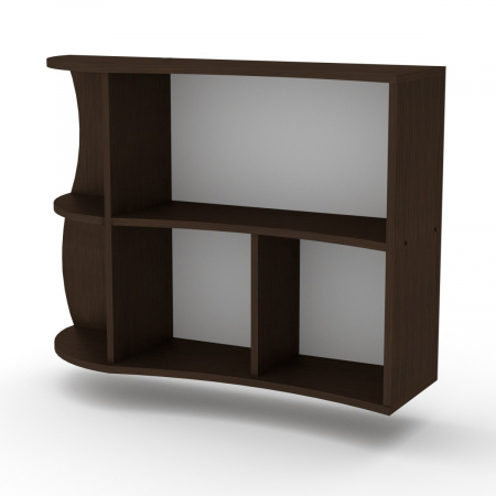 Spatii depozitare - Polita 'P6' Ro, 90.5x27.5x64.8cm,  Wenge