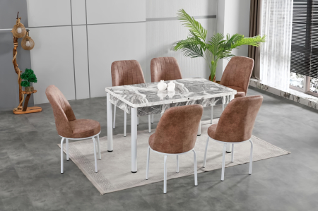 Mese si Scaune - SET MASA + 6 SCAUNE AYC 2