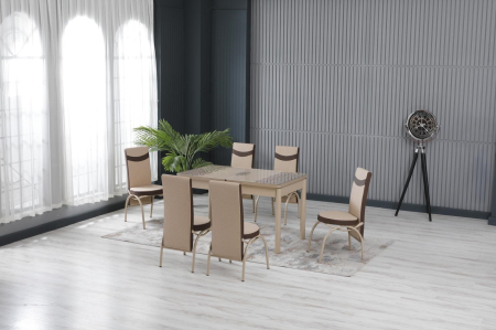 Mese si Scaune - SET MASA + 6 SCAUNE AYC 3