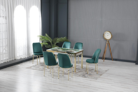 Mese si Scaune - SET MASA + 6 SCAUNE AYC 5