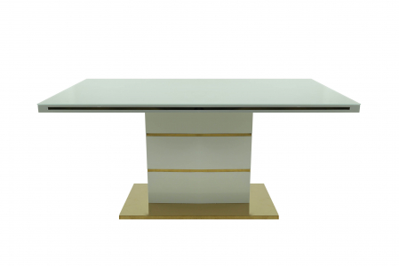 Set Masa DA1128G + 6 Scaune DA2626G,160x90x75 cm GOLD [2]