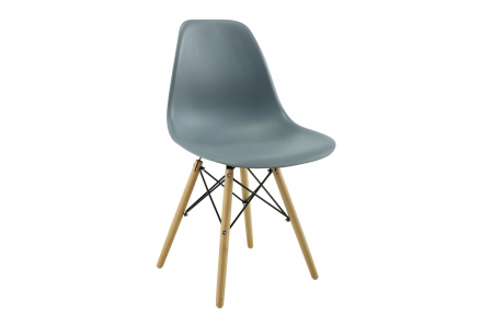 Set Masa DA151Grey, 80x75 cm /4 Scaune, 46x55x83 cm, DA232, Grey [4]