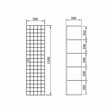 Set mobilier baie Adele, Alb [1]