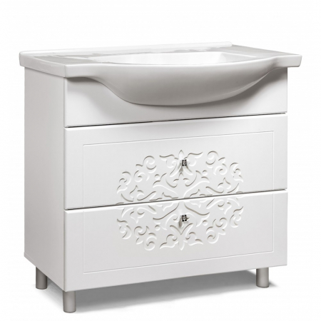 Set mobilier baie Sens, Alb [1]