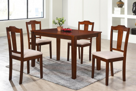 Mese - Set RH7000T+4RH159C Dirty Oak,120x80x76 cm