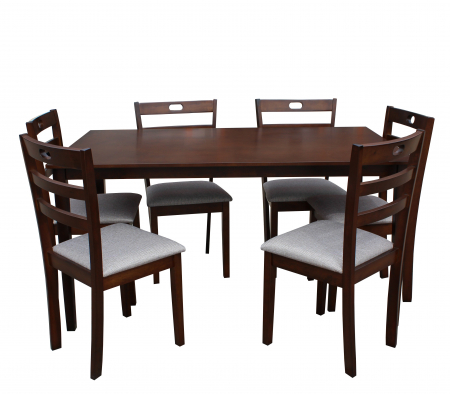 Mese - Set RH7008T+ 6 RH135C Dirty Oak,150x90x76 cm