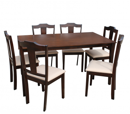 Mese - Set RH7008T+ 6 RH159C Antique,150x90x76 cm