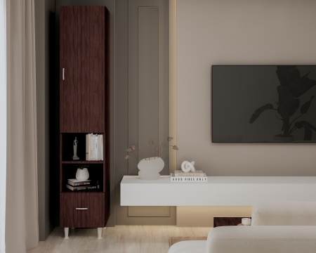 MOBILIER BAIE - Soldat 35 1U/1S, 35x35x180 cm, Wenge