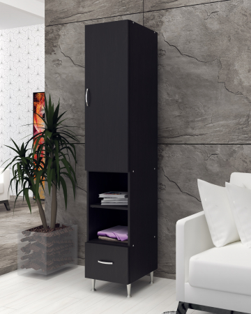 Dulap - Soldat 35 1U/1S, 35x35x180 cm, Wenge