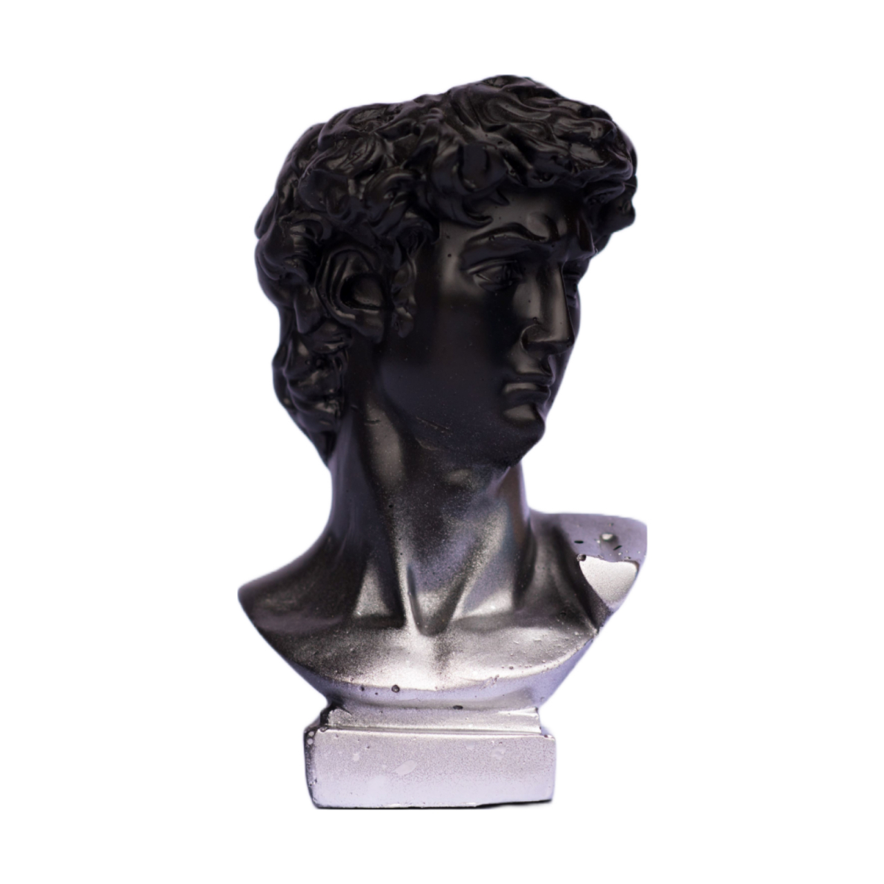 Pachet vaze Printesa Africana + Apollo, negru-argintiu, 24cm + 16cm inaltime [3]