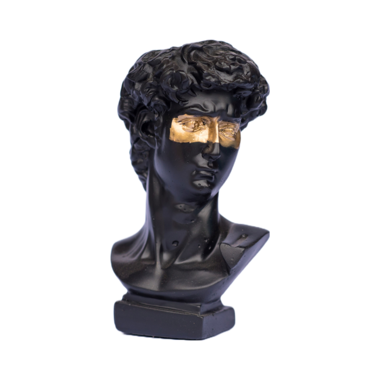 Pachet vaze Venus + Apollo, negru-auriu, 20cm + 16cm inaltime [6]