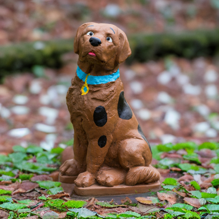 Statueta Scooby Doo, beton, pentru exterior, 40x24x20cm [2]