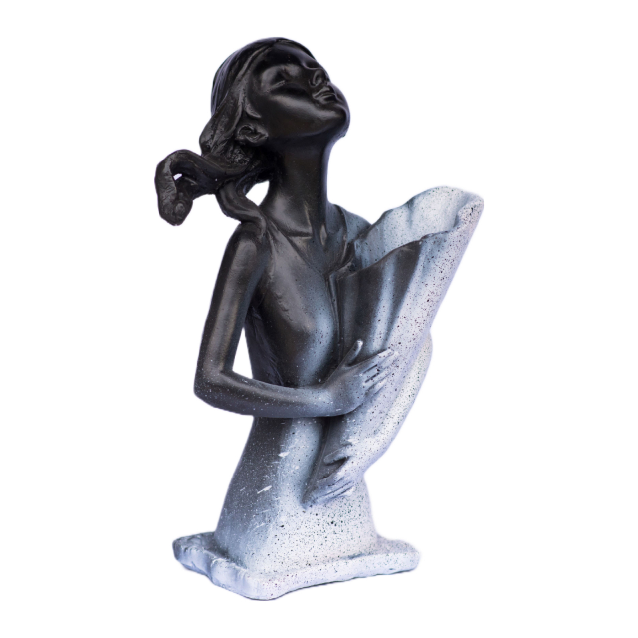 Vaza Dolly, negru-alb, 34x20x16cm [1]
