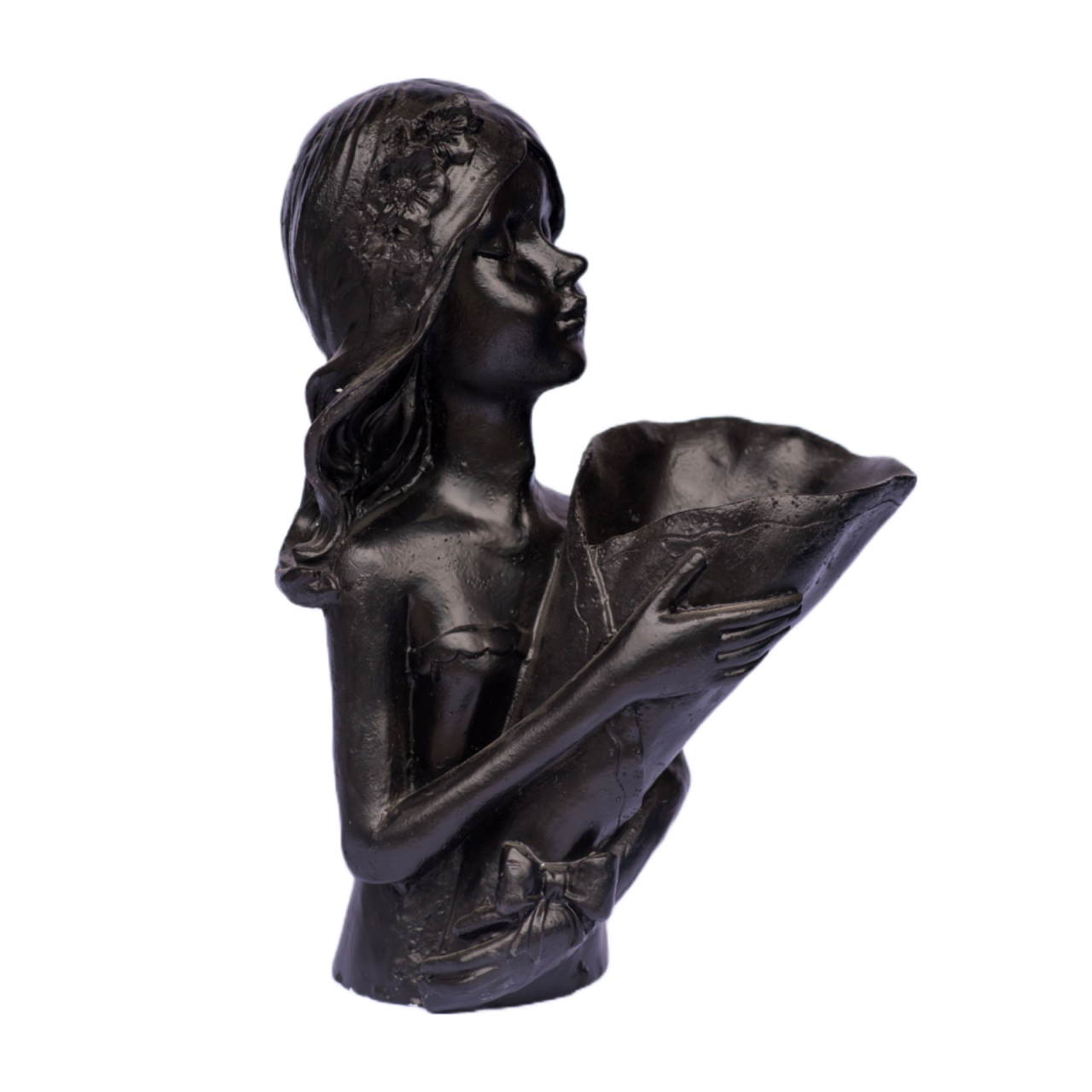 Vaza Lady D., negru, 34x22x22 cm [1]
