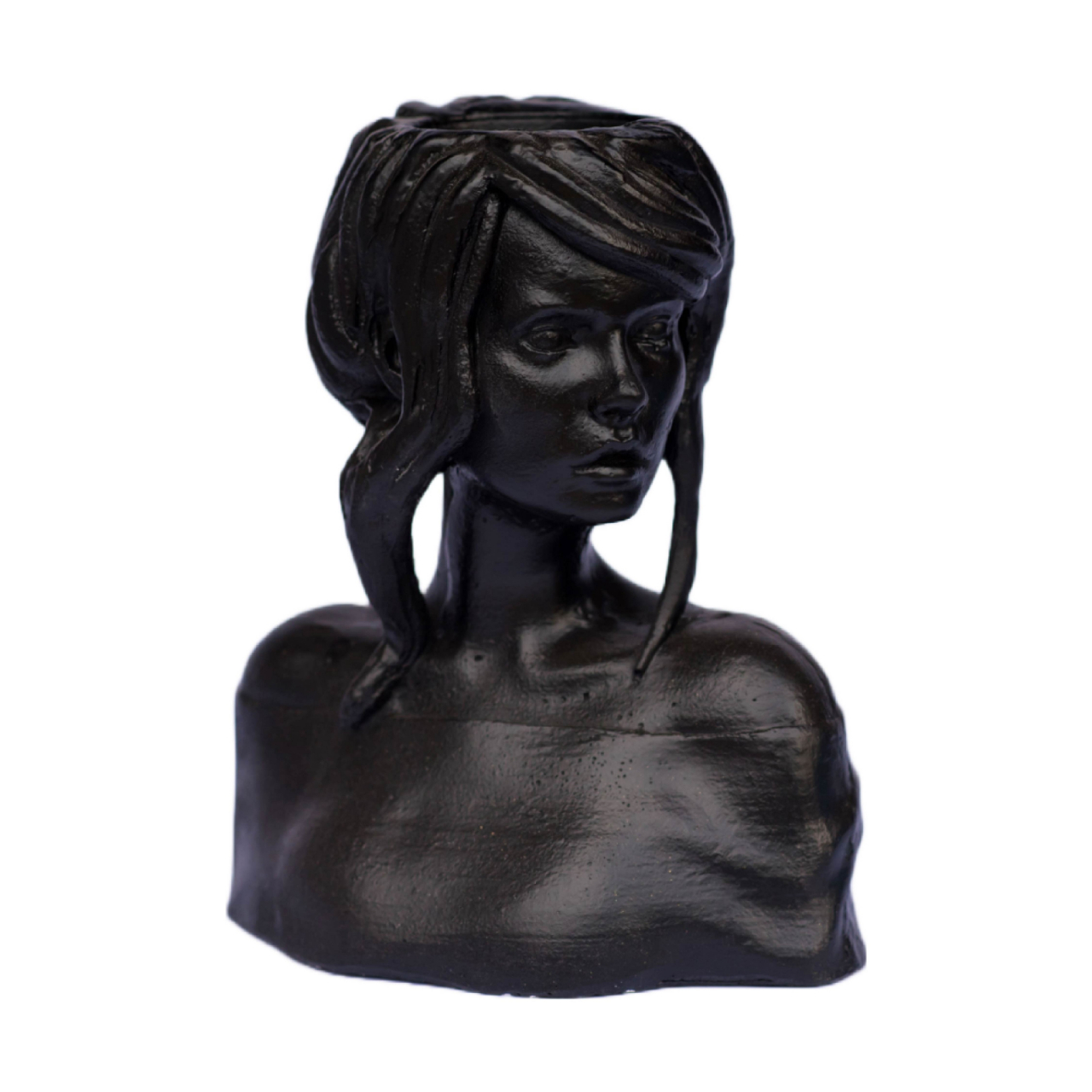 Vaza Mira, negru, 24x20x12cm [1]