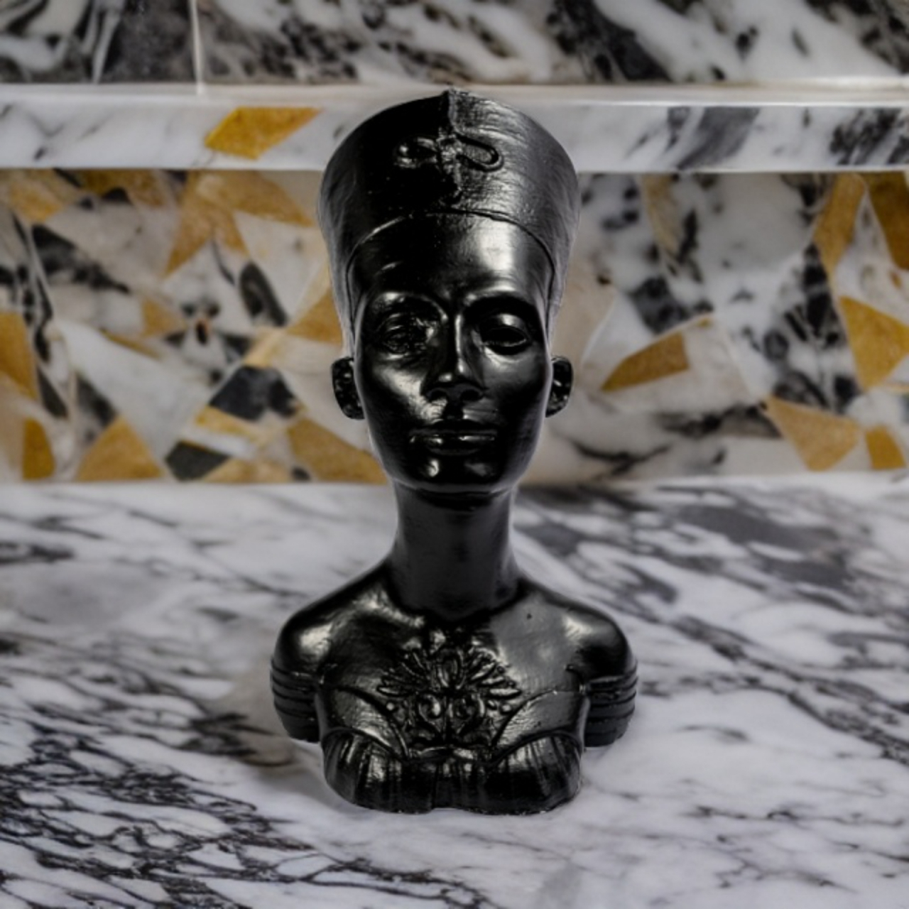 Vaza Nefertiti, negru, 28x18x18 cm [4]
