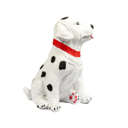PROMOTII - Caine dalmatian din beton, pentru exterior, 26x15x19cm
