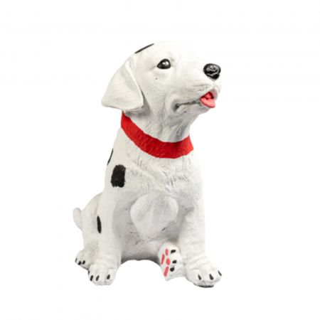 Caine dalmatian din beton, pentru exterior, 26x15x19cm [1]
