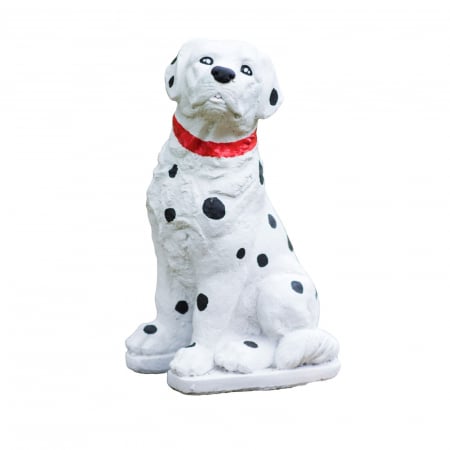 TOATE PRODUSELE - Caine dalmatian din beton, pentru exterior, 40x24x20cm
