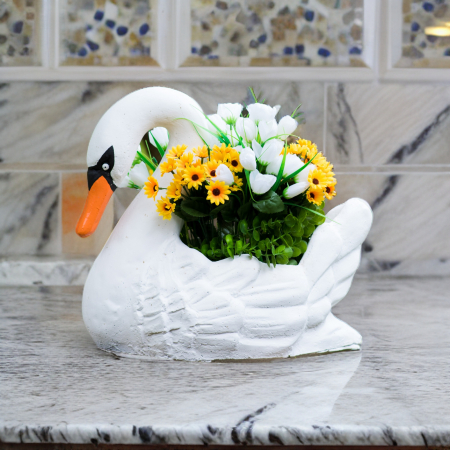 Lebada alba din beton [2]